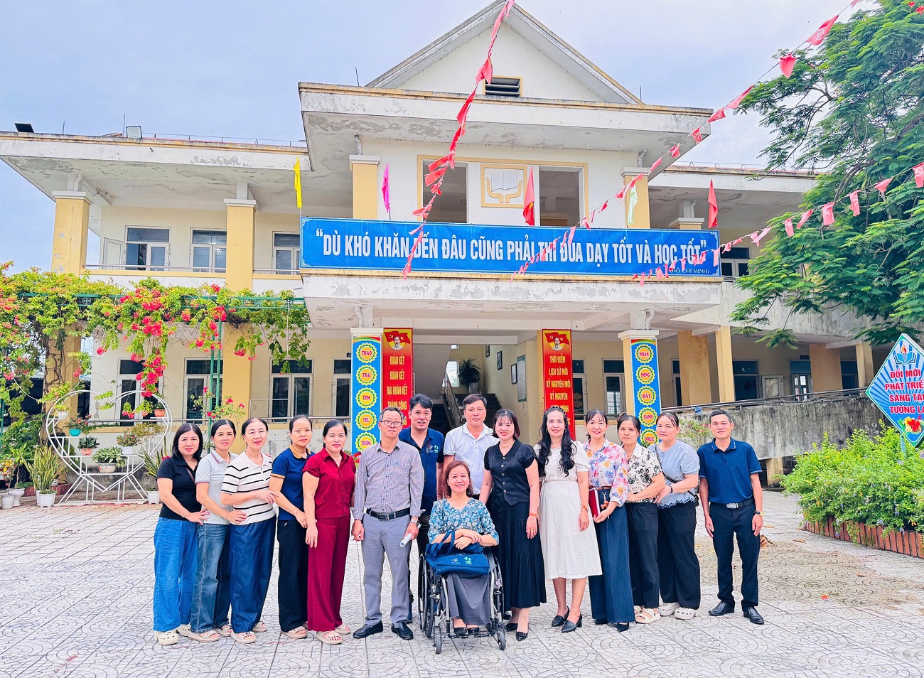 Quảng Trị: Khảo sát, đánh giá nhu cầu hỗ trợ bữa ăn bán trú và trang thiết bị phục hồi chức năng